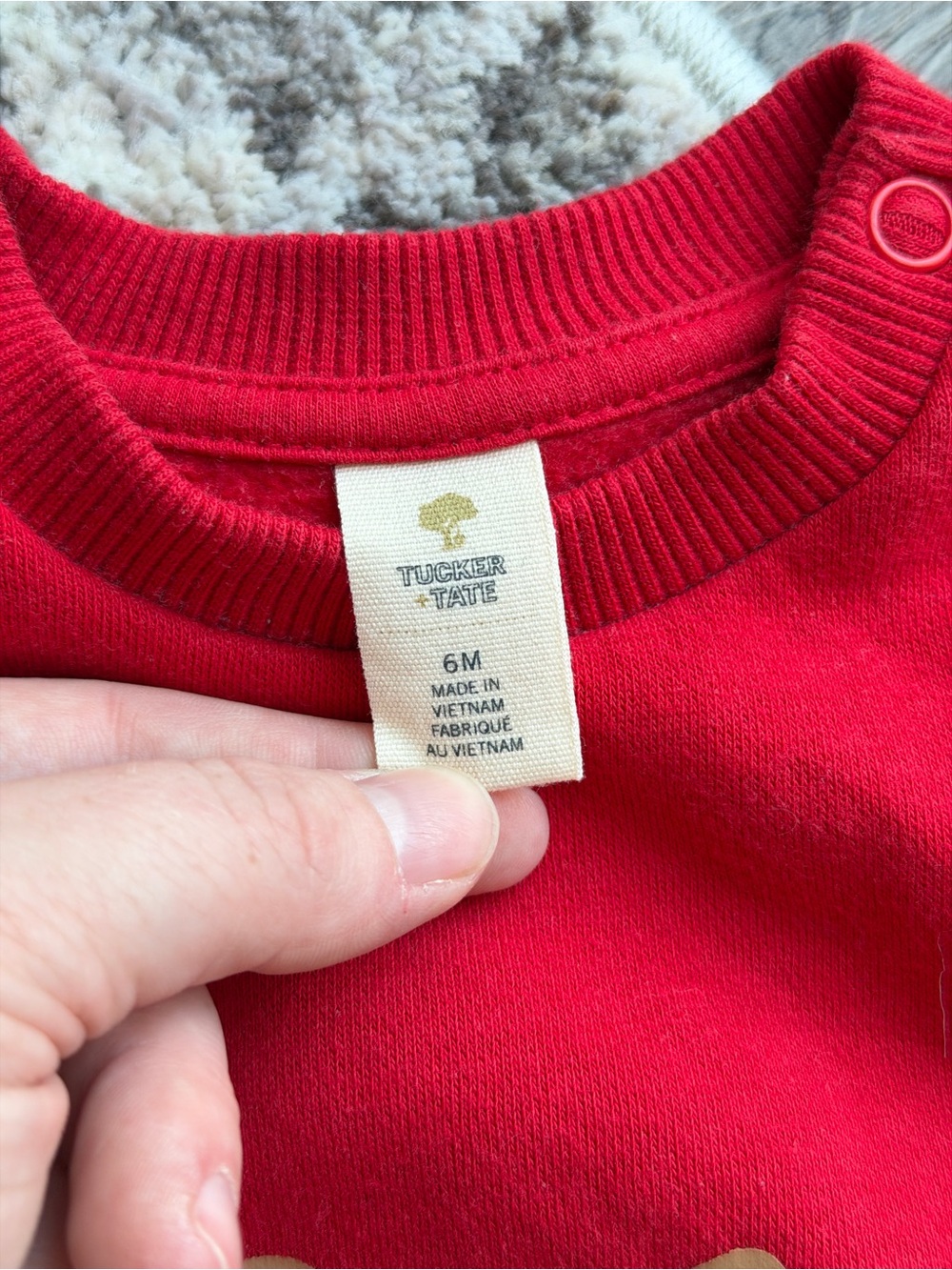 Two Tucker + Tate sweatshirts size 6m - Picture 5 of 5